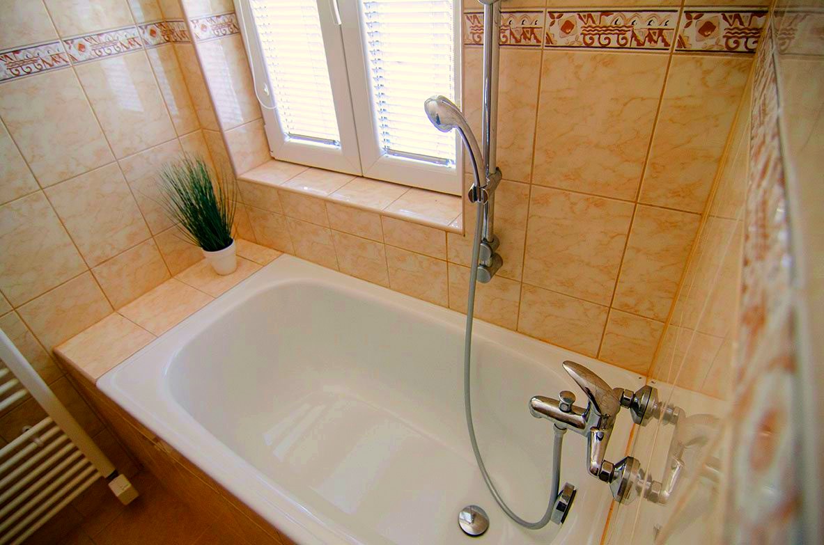 Koupelna apartmánu č. 3